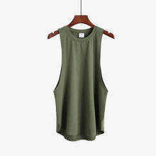 Load image into Gallery viewer, New Fitness clothing blank sleeveless mens gyms stringer tank top bodybuilding tanktop men sportwear undershirt fashion vest