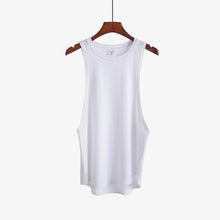 Load image into Gallery viewer, New Fitness clothing blank sleeveless mens gyms stringer tank top bodybuilding tanktop men sportwear undershirt fashion vest