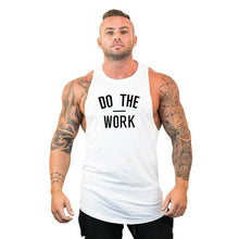 Load image into Gallery viewer, Summer Brand Cotton Sleeveless Shirt Casual Fashion Fitness Stringer Tank

