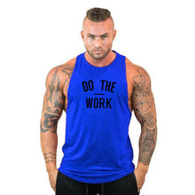 Load image into Gallery viewer, Summer Brand Cotton Sleeveless Shirt Casual Fashion Fitness Stringer Tank
