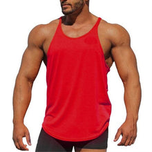 Load image into Gallery viewer, Summer Brand Cotton Sleeveless Shirt Casual Fashion Fitness Stringer Tank
