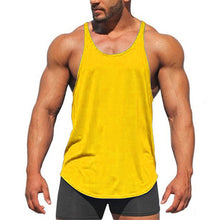 Load image into Gallery viewer, Summer Brand Cotton Sleeveless Shirt Casual Fashion Fitness Stringer Tank
