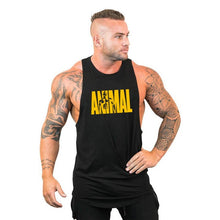 Load image into Gallery viewer, Summer Brand Cotton Sleeveless Shirt Casual Fashion Fitness Stringer Tank
