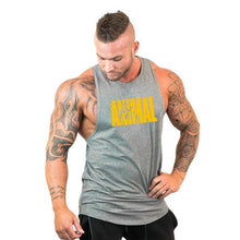 Load image into Gallery viewer, Summer Brand Cotton Sleeveless Shirt Casual Fashion Fitness Stringer Tank
