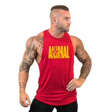 Load image into Gallery viewer, Summer Brand Cotton Sleeveless Shirt Casual Fashion Fitness Stringer Tank
