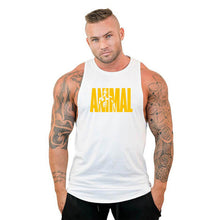 Load image into Gallery viewer, Summer Brand Cotton Sleeveless Shirt Casual Fashion Fitness Stringer Tank
